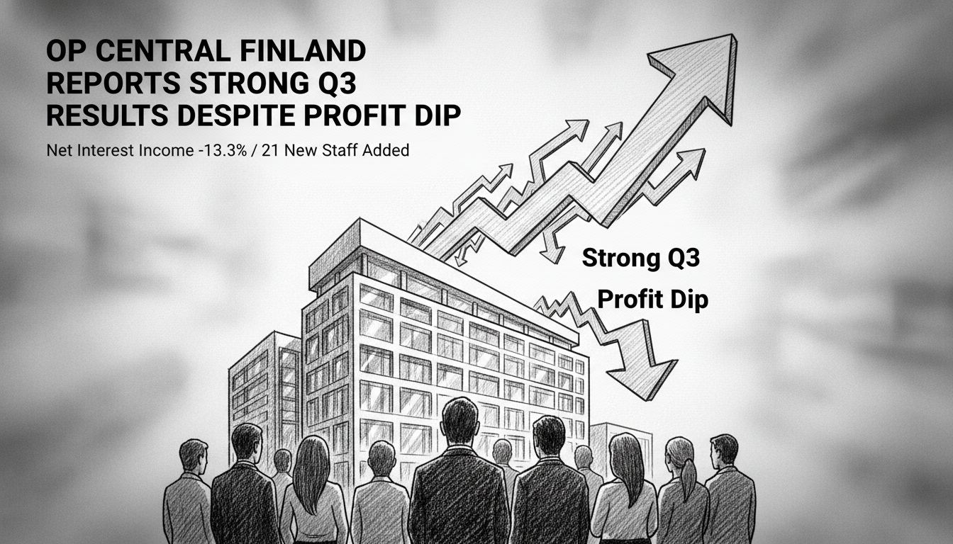 OP Central Finland Reports Strong Q3 Results Despite Profit Dip