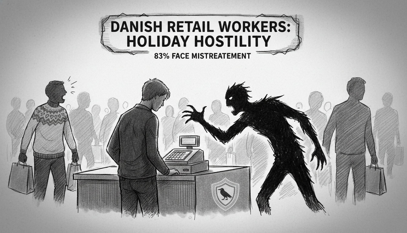 Danish Retail Workers Face Rising Customer Hostility During Holiday Season