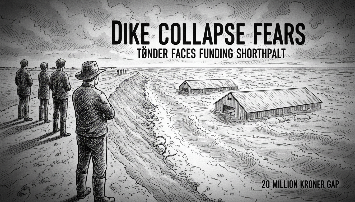 Danish Coastal Community Fears Dike Collapse as Funding Shortfall Continues