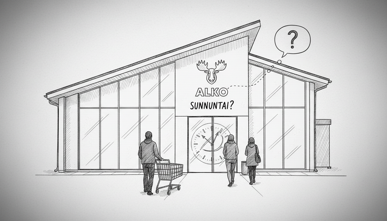 Could Sunday Opening Hours Expand Across All Alko Stores in Finland?