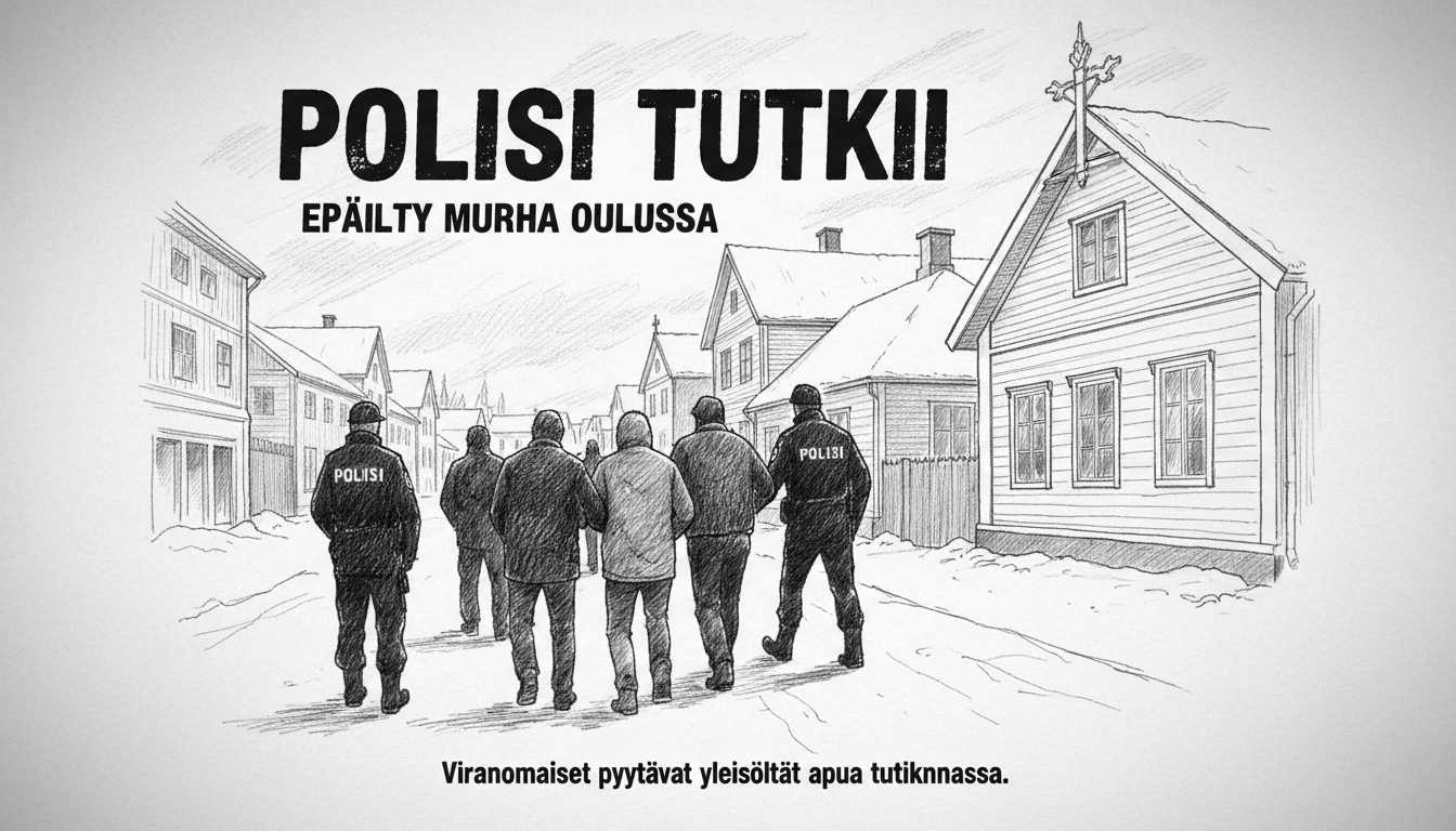 Police Investigate Suspected Homicide in Oulu