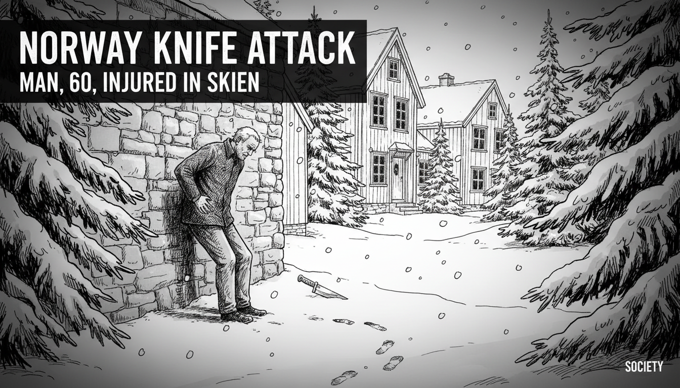 Norway Knife Attack: Man, 60, Injured in Skien