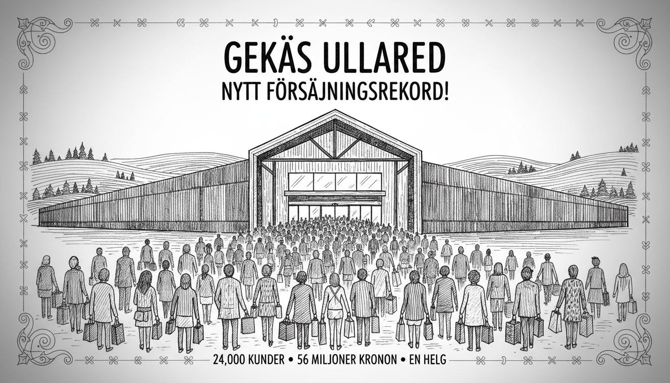 Swedish Retail Giant Gekås Ullared Sets New Sales Record
