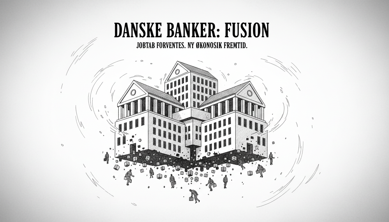 Three Danish Banks Announce Surprise Merger With Job Cuts Expected