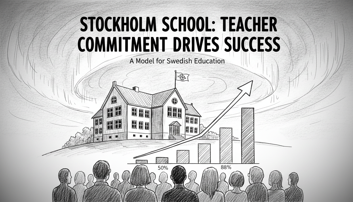Stockholm School Turns Around Student Performance Through Teacher Commitment