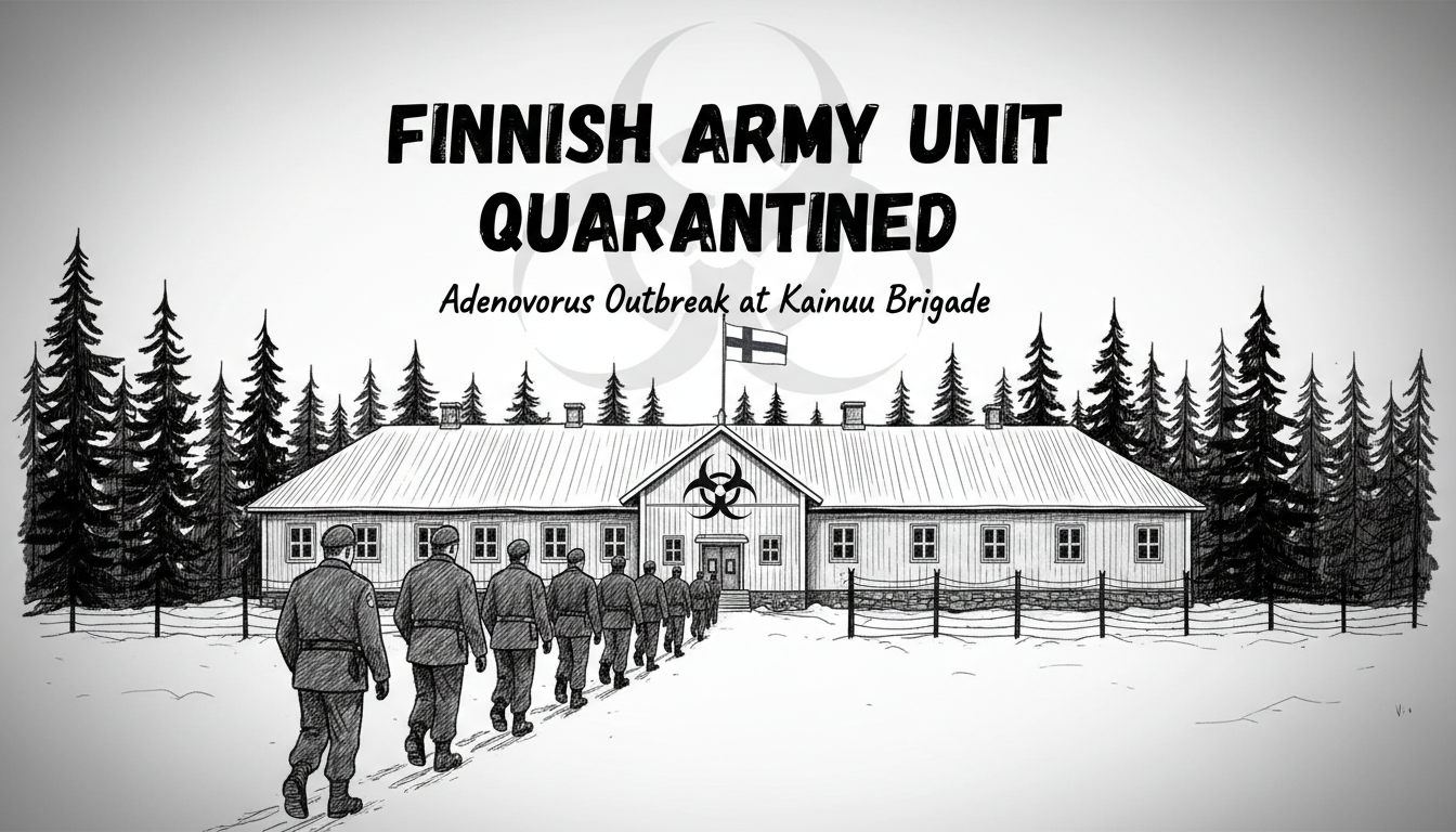 Finnish Army Unit Quarantined Following Adenovirus Outbreak