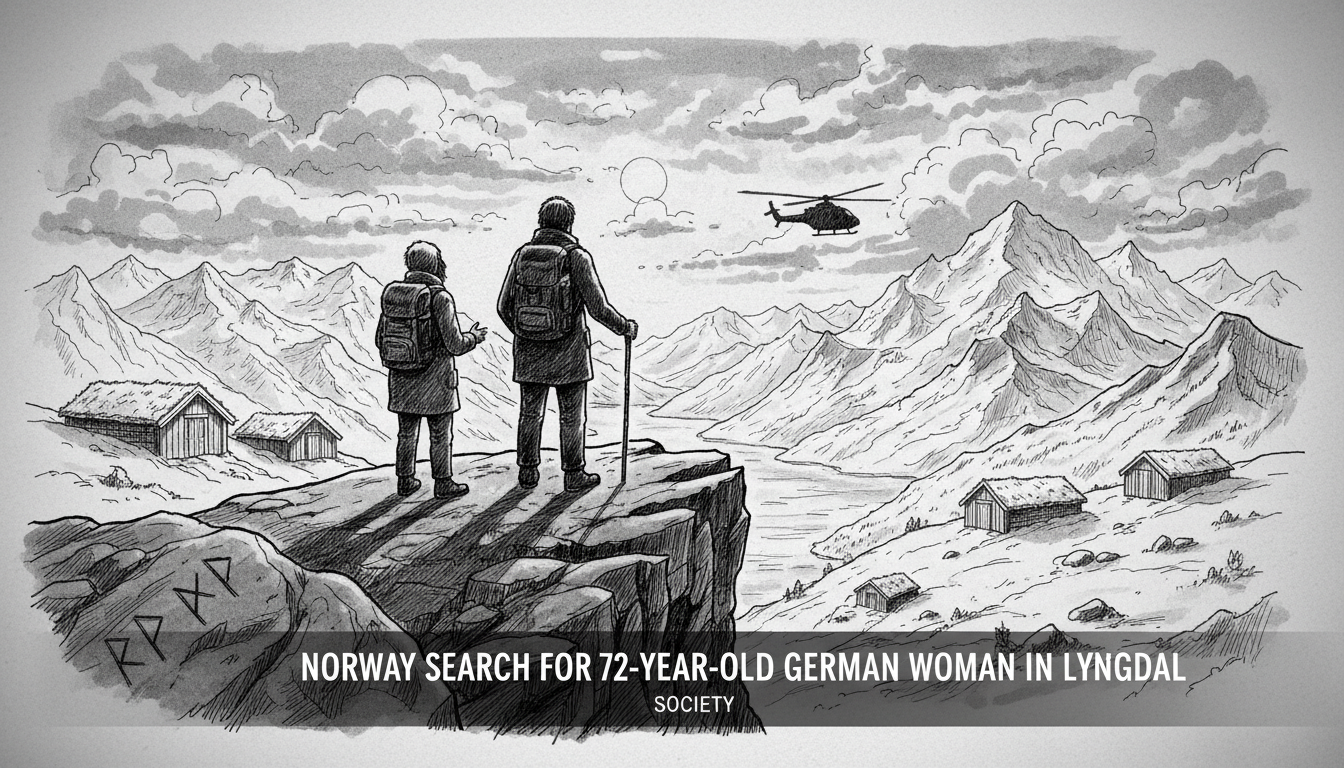 Norway Search for 72-Year-Old German Woman in Lyngdal