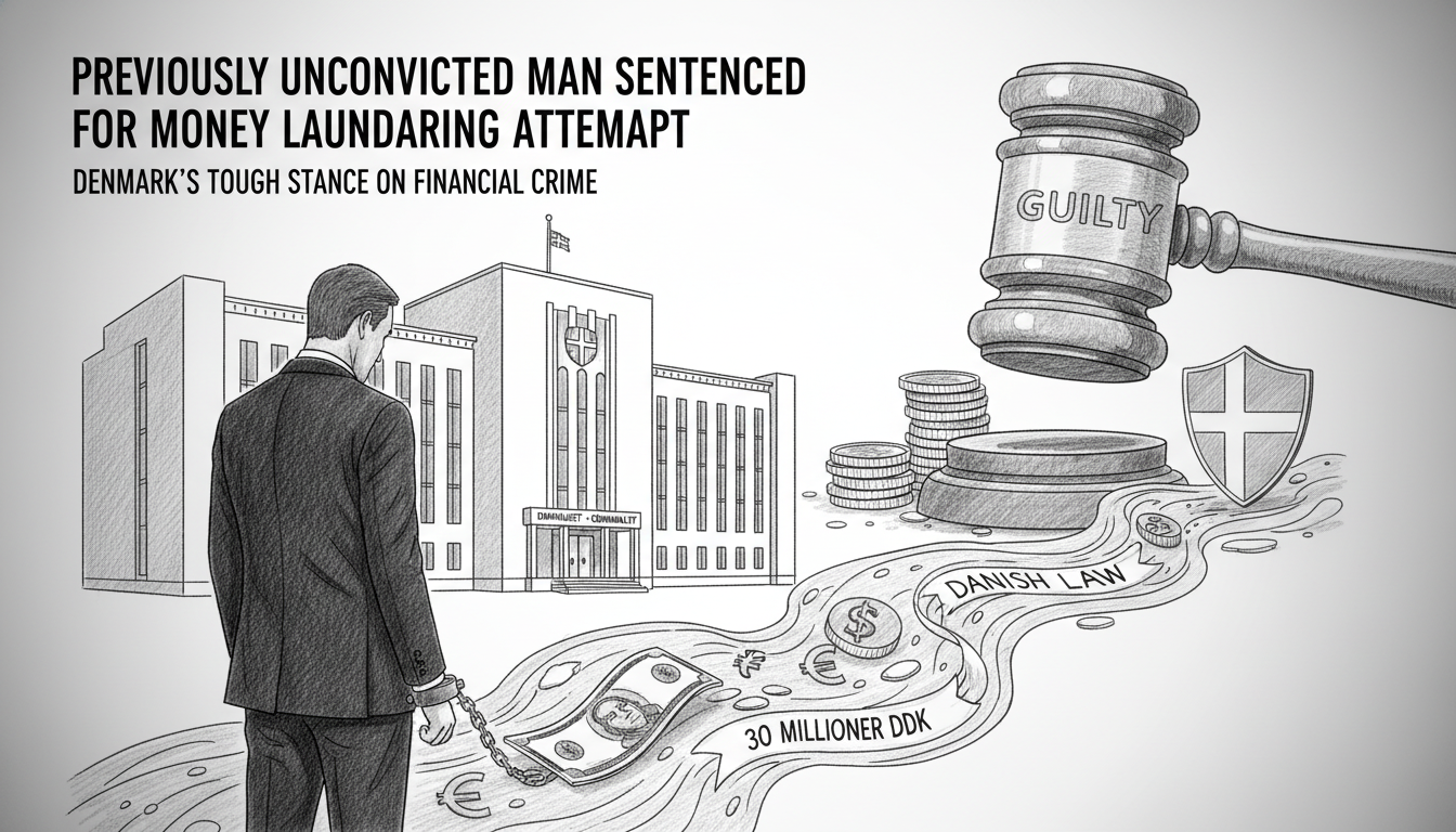 Previously Unconvicted Man Sentenced for Money Laundering Attempt