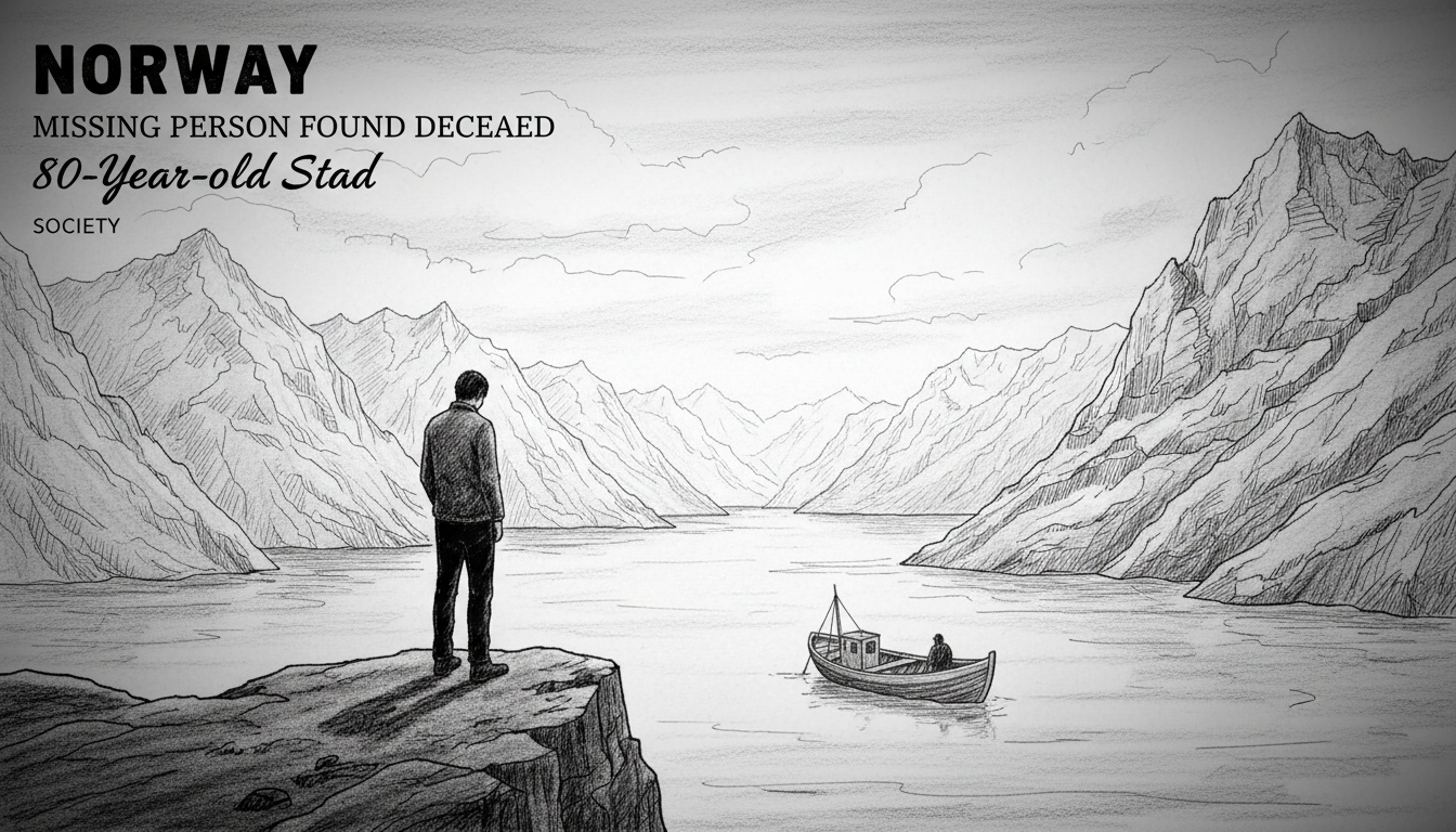 Norway Missing Person Found Deceased: 80-Year-Old Stad