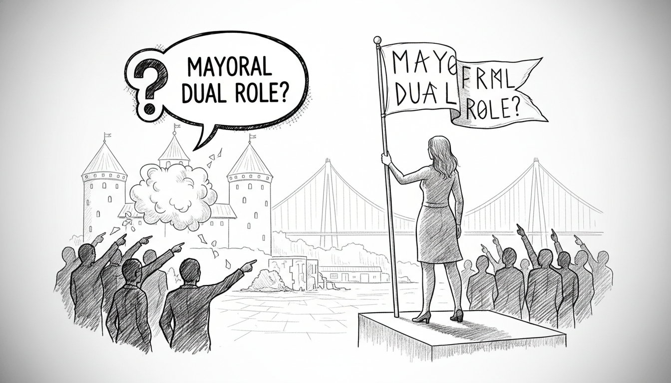 Mayoral Candidate Faces Criticism Over Dual Role Plans in Nyborg