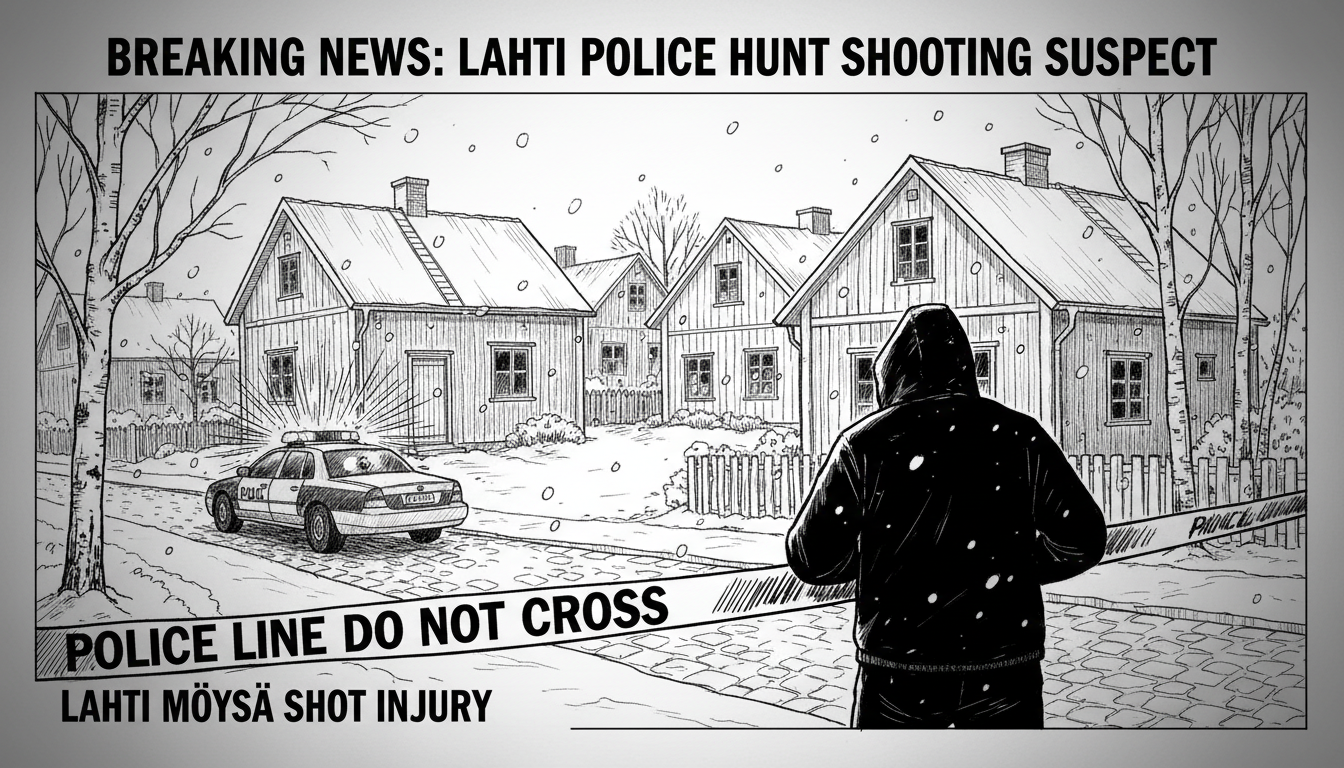 Police Investigate Shooting Incident in Lahti's Möysä District