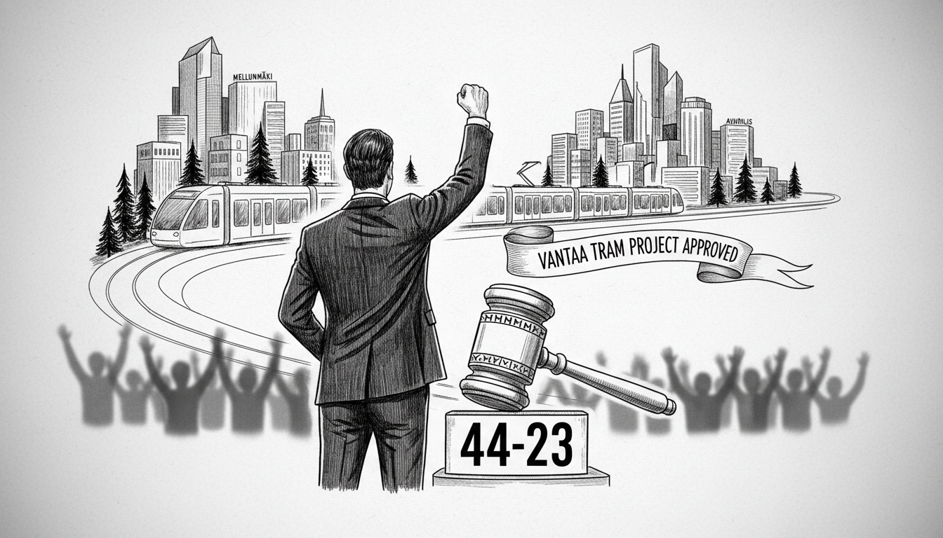 Vantaa City Manager Celebrates Clear Tram Decision