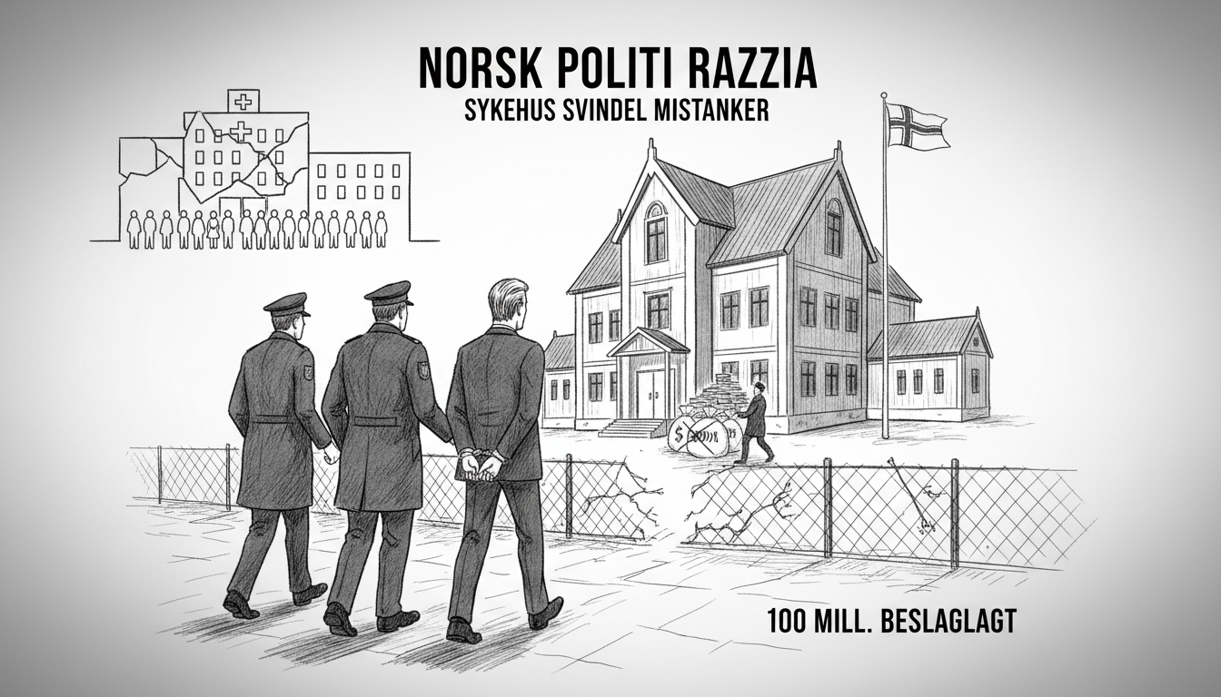 Norwegian Police Raid Private Healthcare Firm Over Hospital Fraud Suspicions