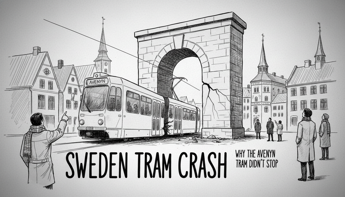 Sweden Tram Crash: Why the Avenyn Tram Didn't Stop