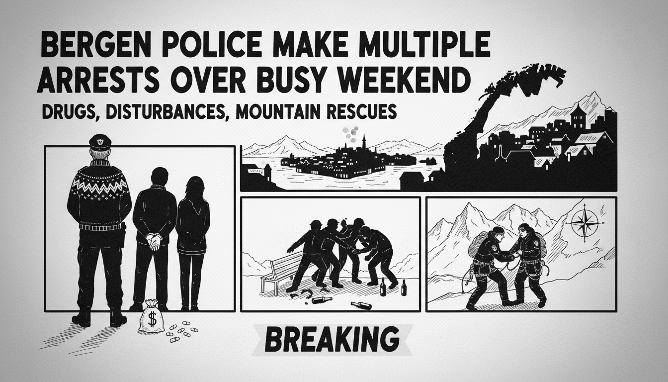 Bergen Police Make Multiple Arrests Over Busy Weekend