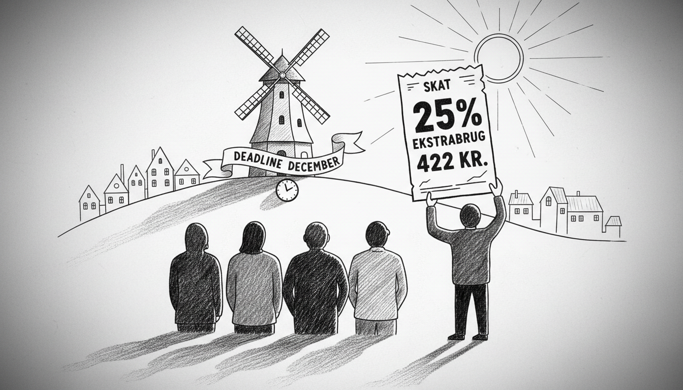 One in Four Danes Face Tax Bill as Annual Settlement Deadline Approaches