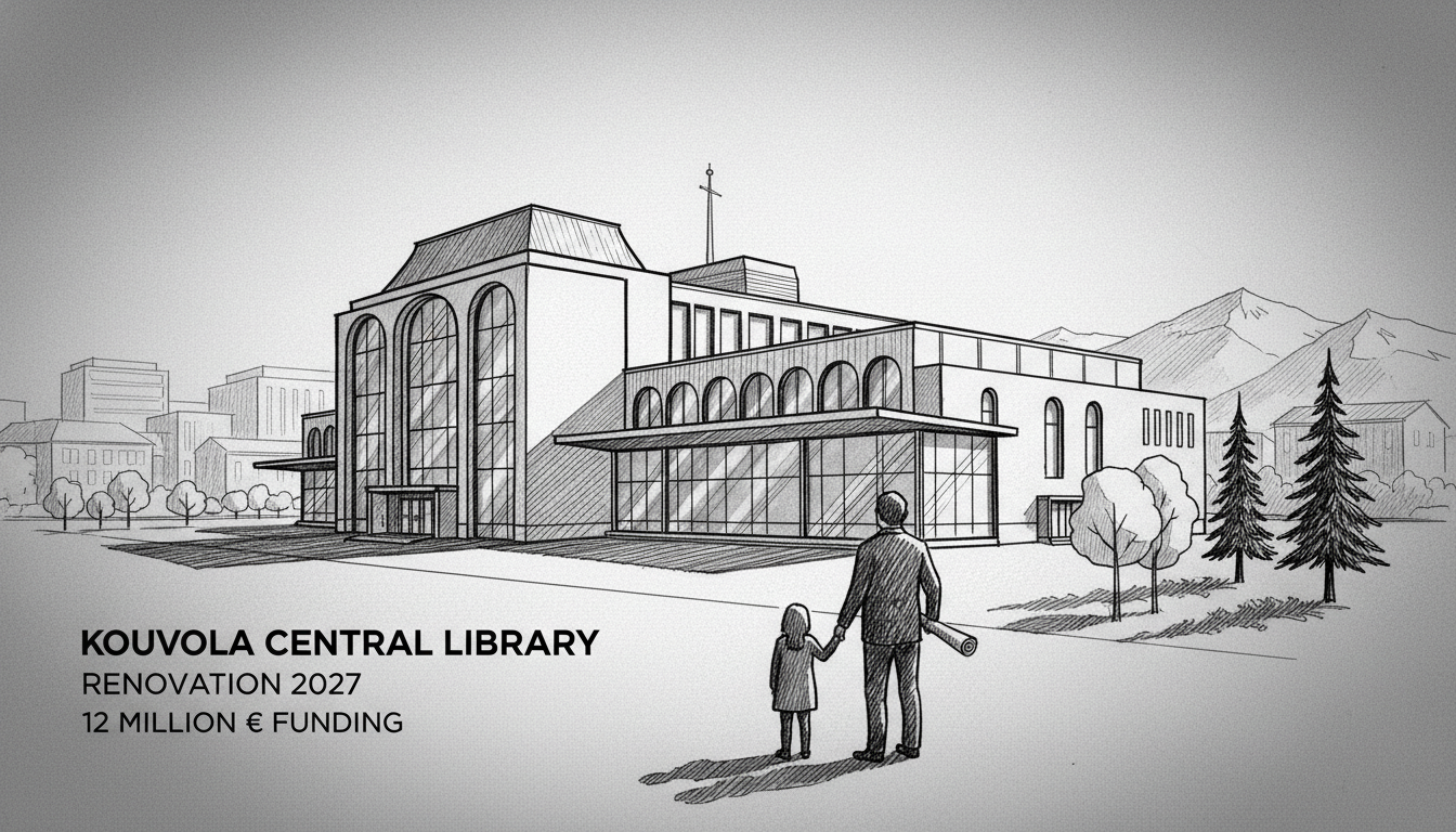 Kouvola Central Library Renovation Advances with Major Funding