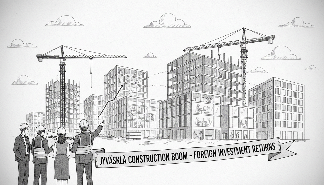 Hippos Project Boosts Construction Activity in Jyväskylä