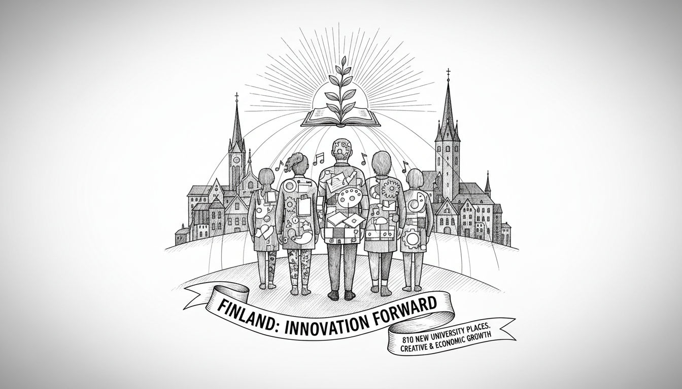 Finnish Government Proposes New University Places and Creative Fields Expansion