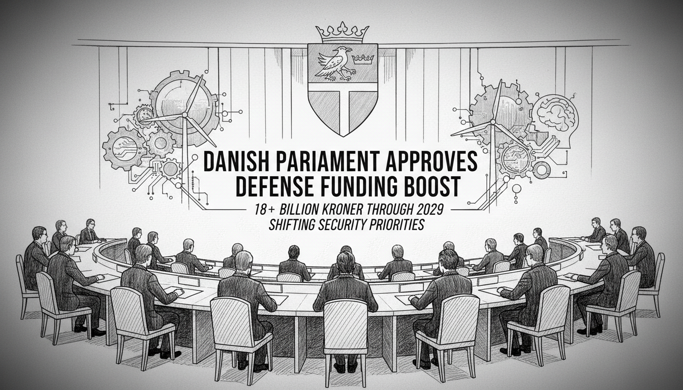 Danish Parliament Approves Major Defense Research Funding Boost