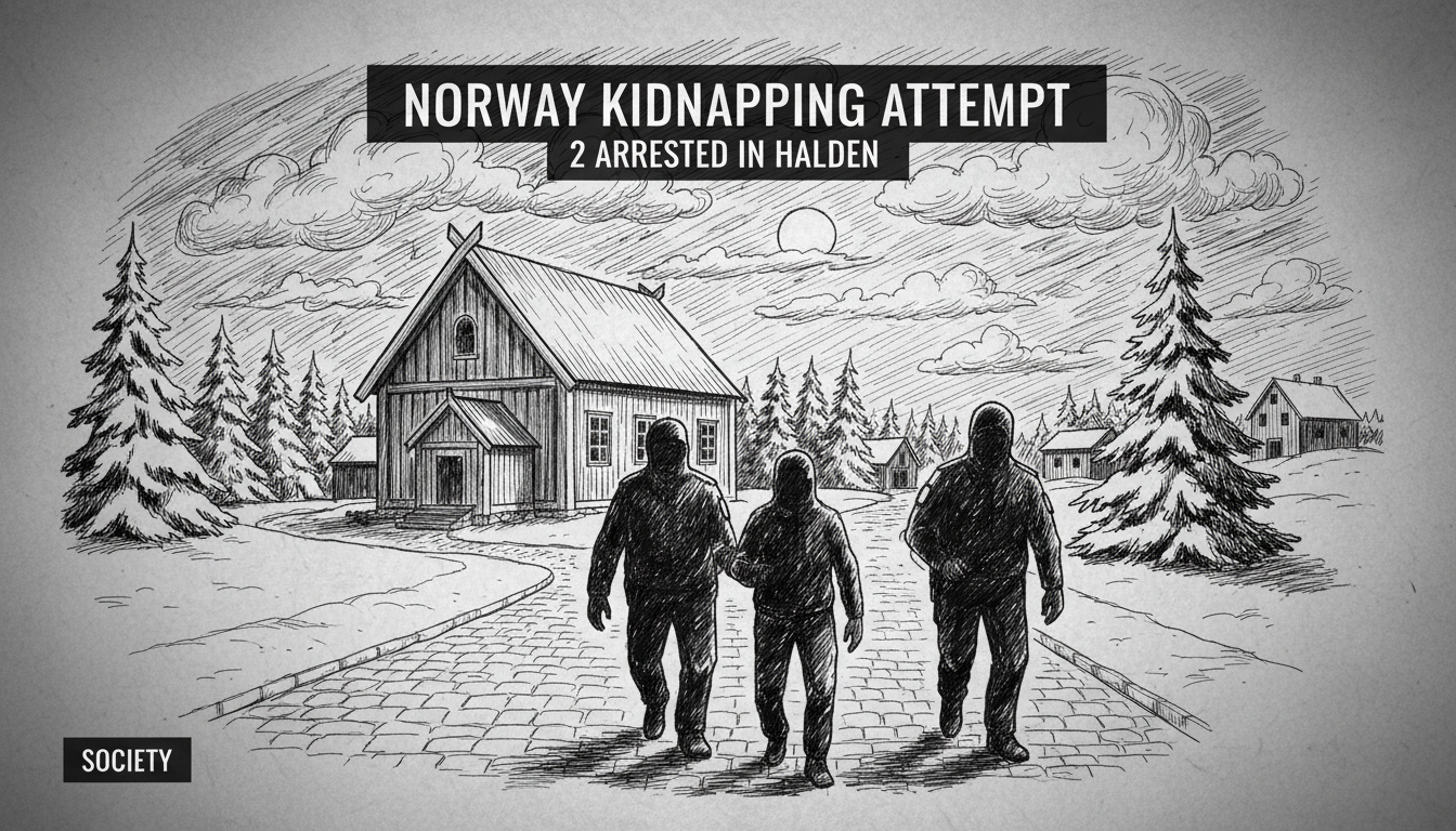 Norway Kidnapping Attempt: 2 Arrested in Halden