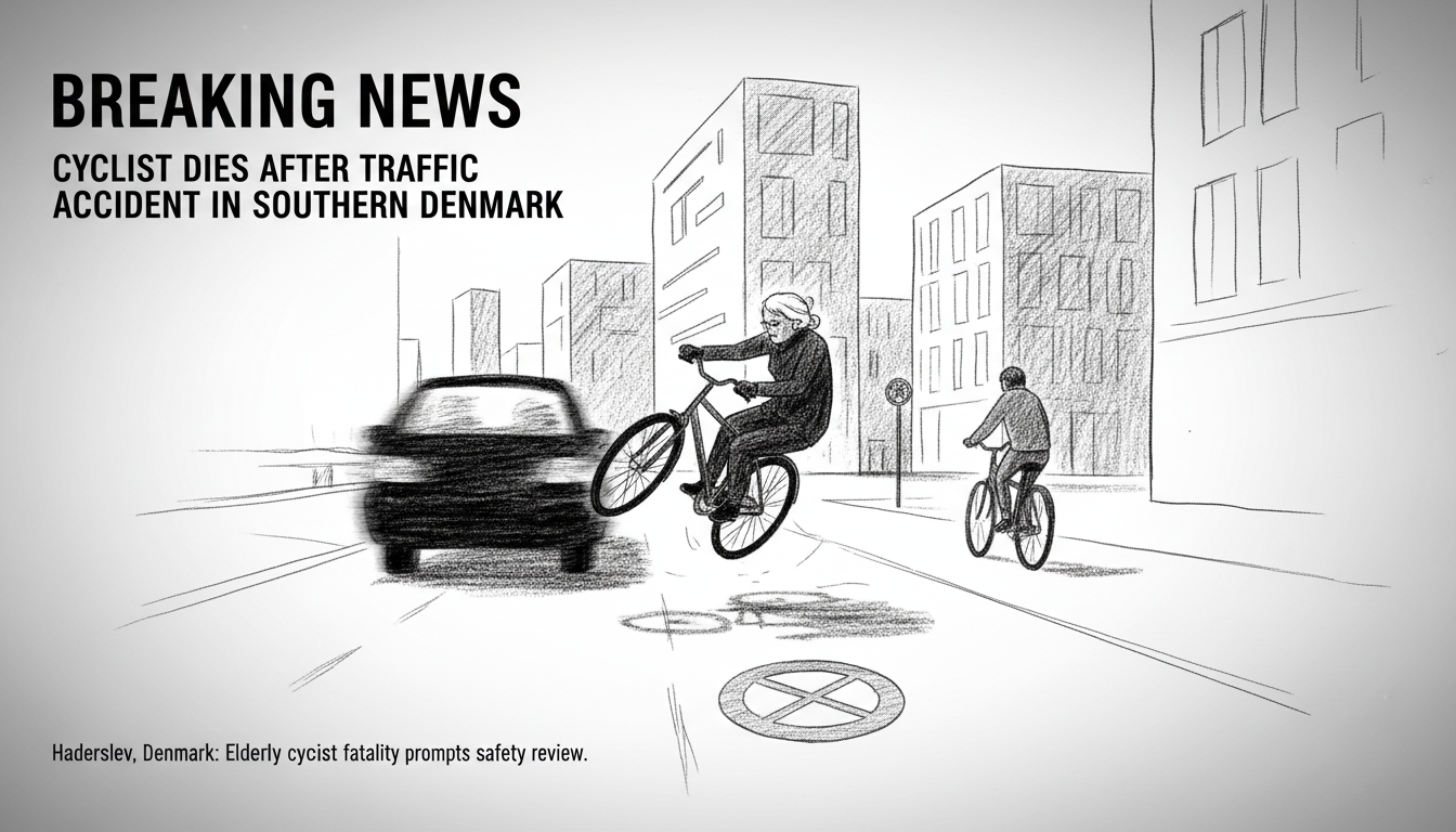 Cyclist Dies After Traffic Accident in Southern Denmark