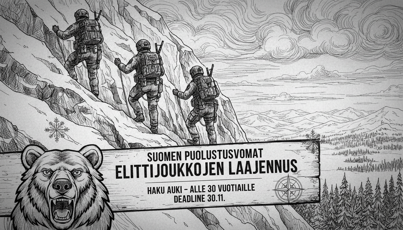 Finnish Defense Forces Expand Elite Special Operations Units