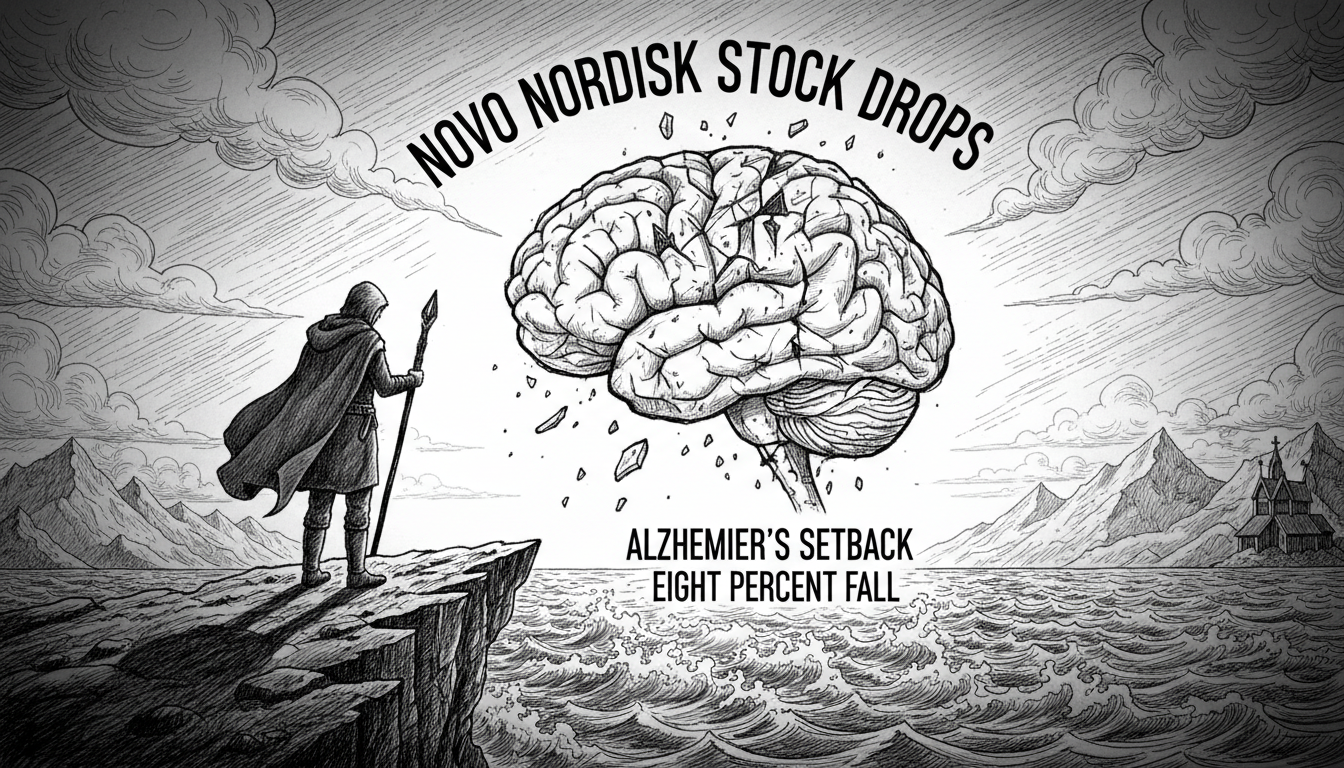 Novo Nordisk Stock Drops After Alzheimer's Drug Trial Results