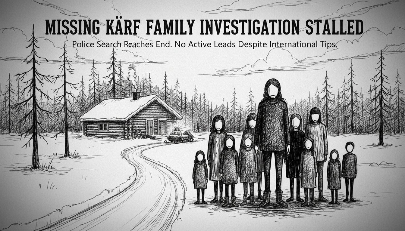 Missing Kärf Family Investigation Stalled as Police Search Reaches Dead End