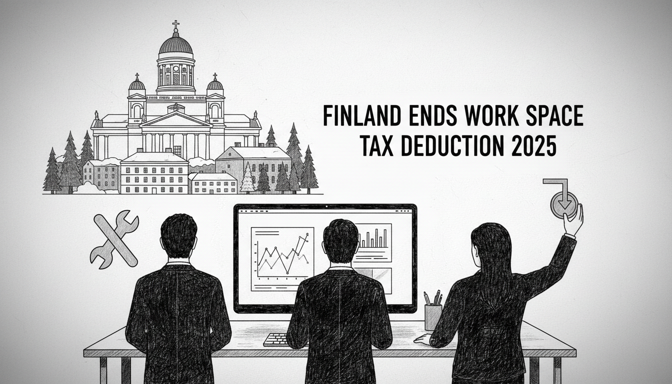 Finland Ends Work Space Tax Deduction in 2025