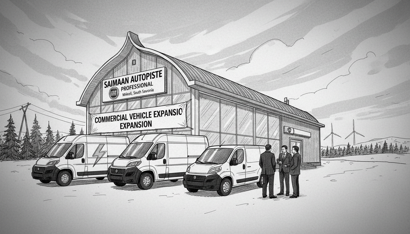 Saimaan Autopiste Expands into Fiat Commercial Vehicle Sales