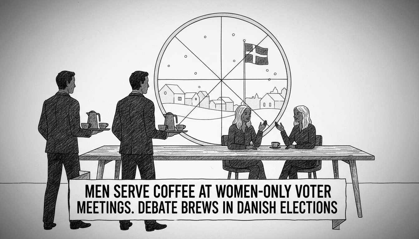 Men Serve Coffee at Women-Only Voter Meetings Sparking Debate
