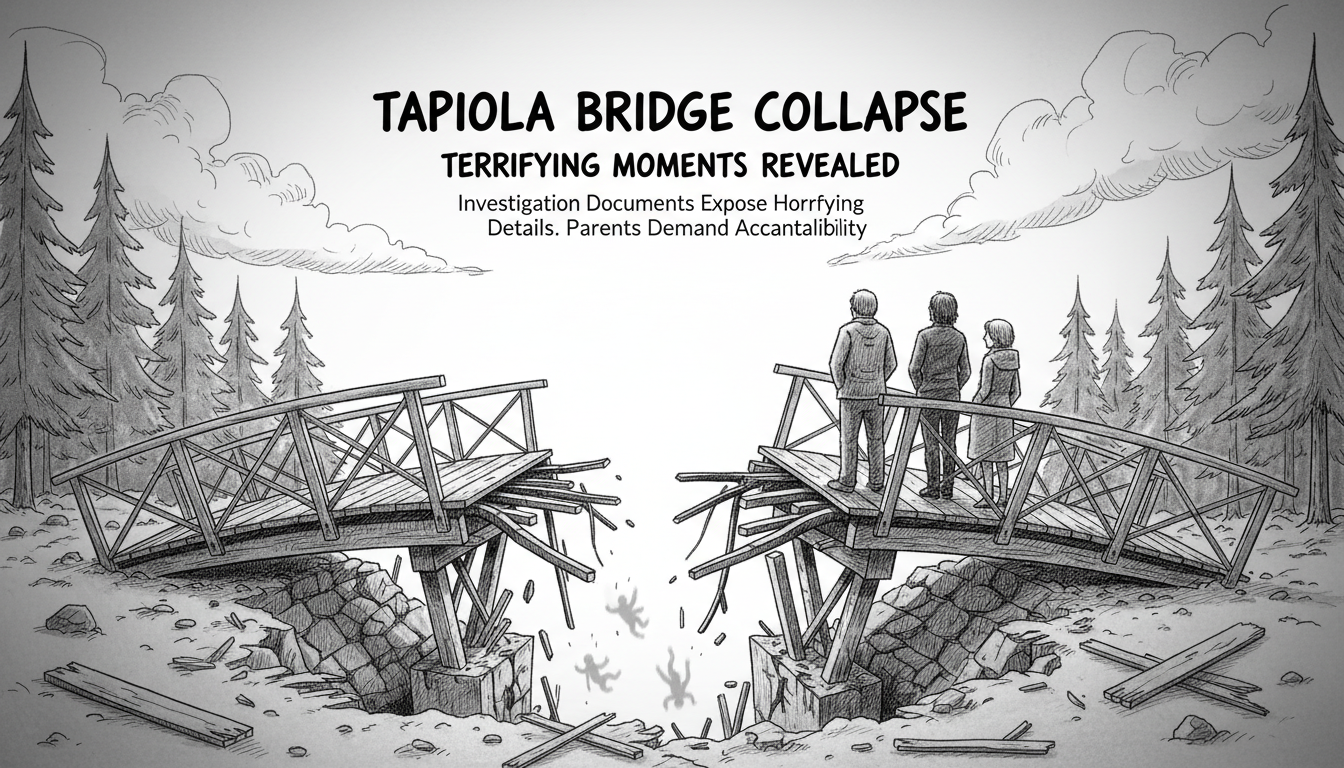 Tapiola Bridge Collapse Investigation Reveals Terrifying Moments