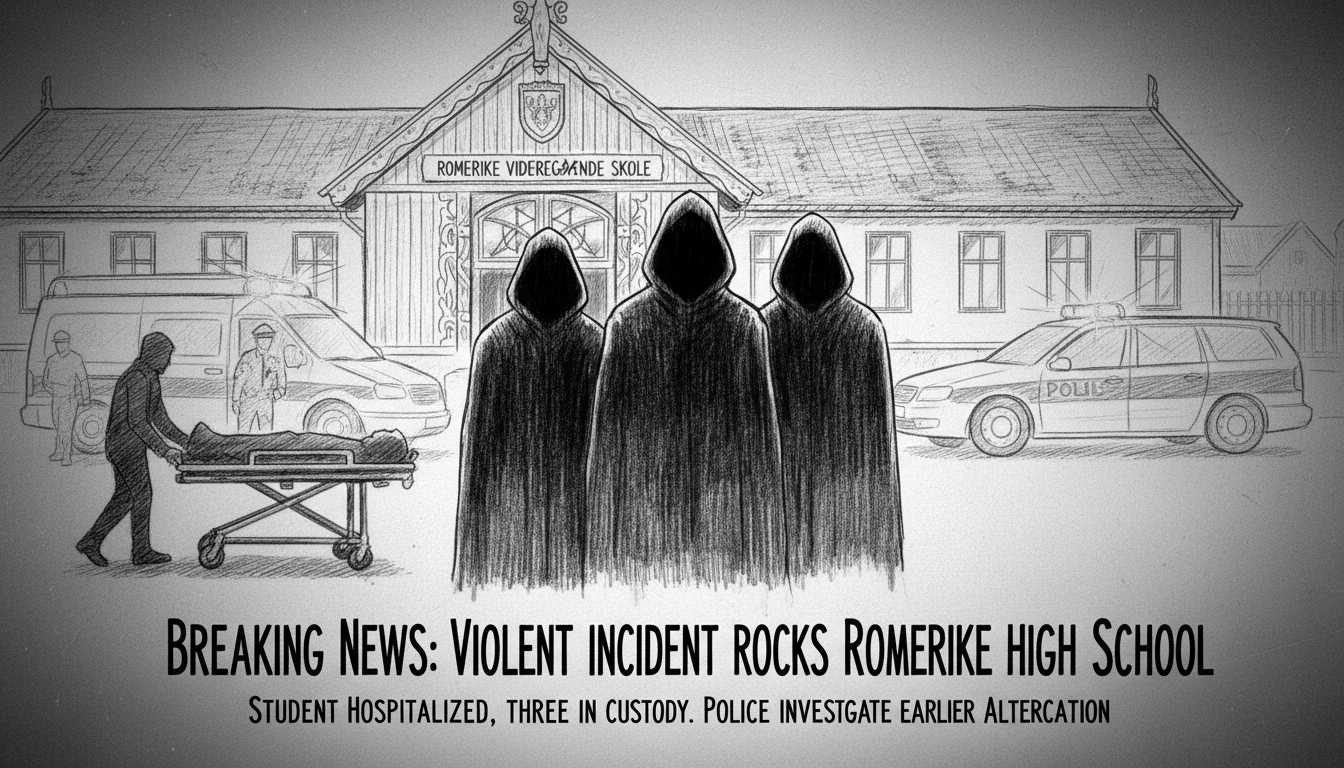 Violent Incident at High School in Romerike Area