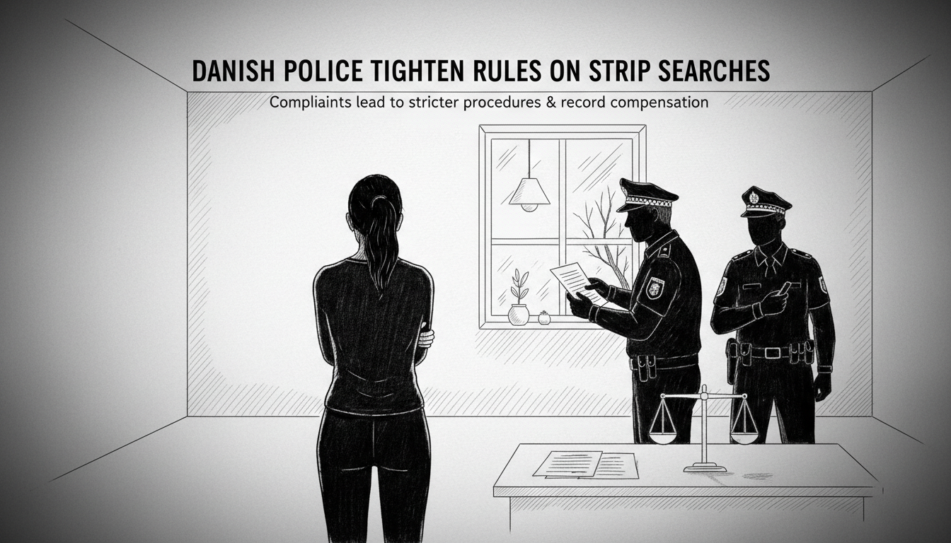 Danish Police Tighten Rules on Strip Searches Following Complaints