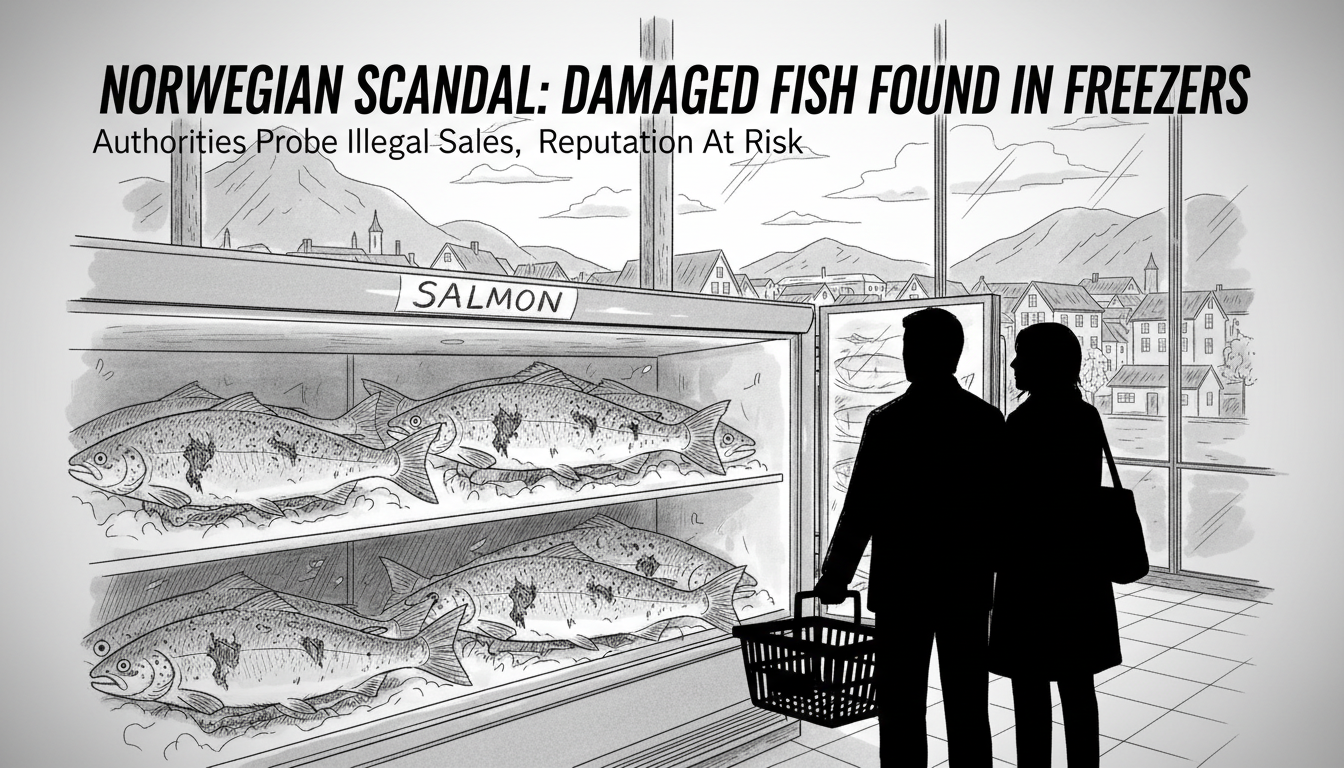 Damaged Salmon Found in Norwegian Supermarket Freezers