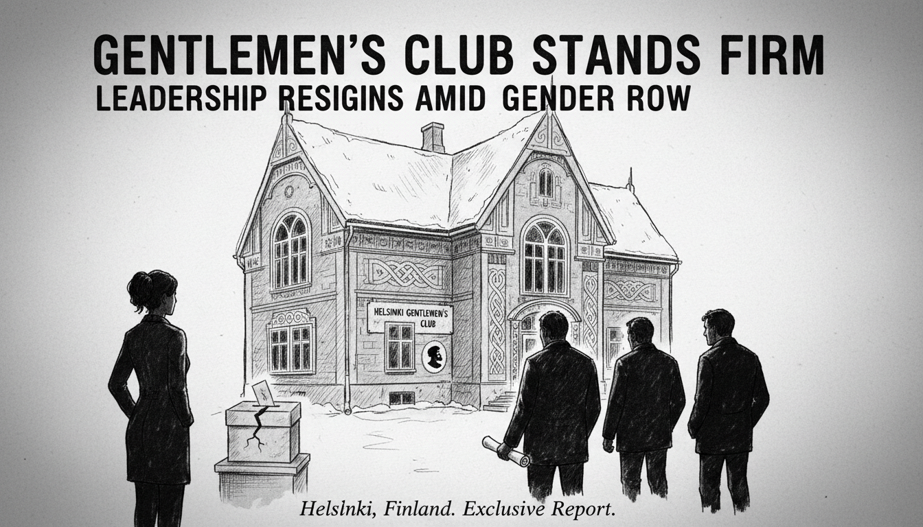 Helsinki Gentlemen's Club Rejects Women Members, Leadership Resigns