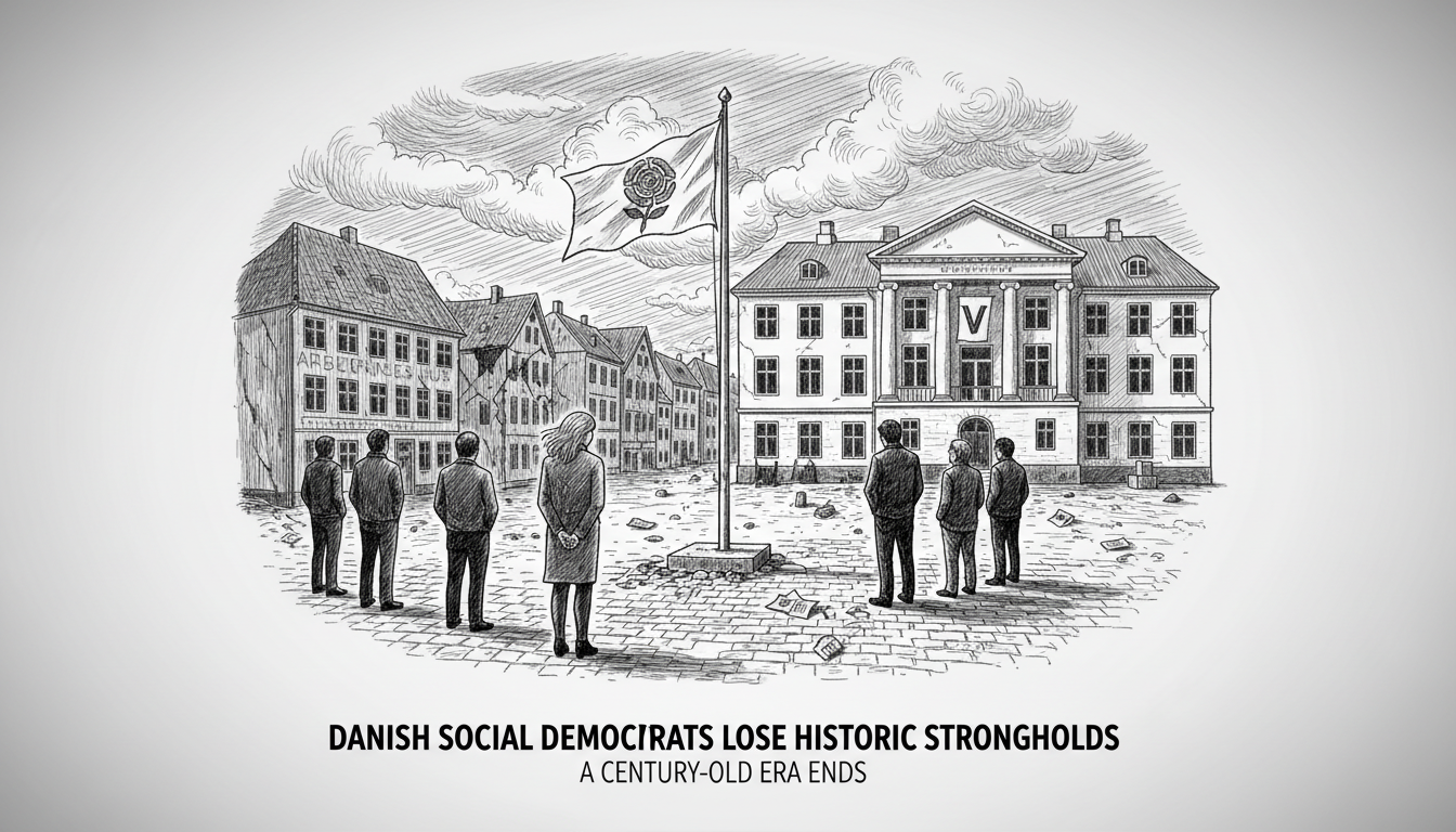 Danish Social Democrats Lose Historic Strongholds in Local Elections