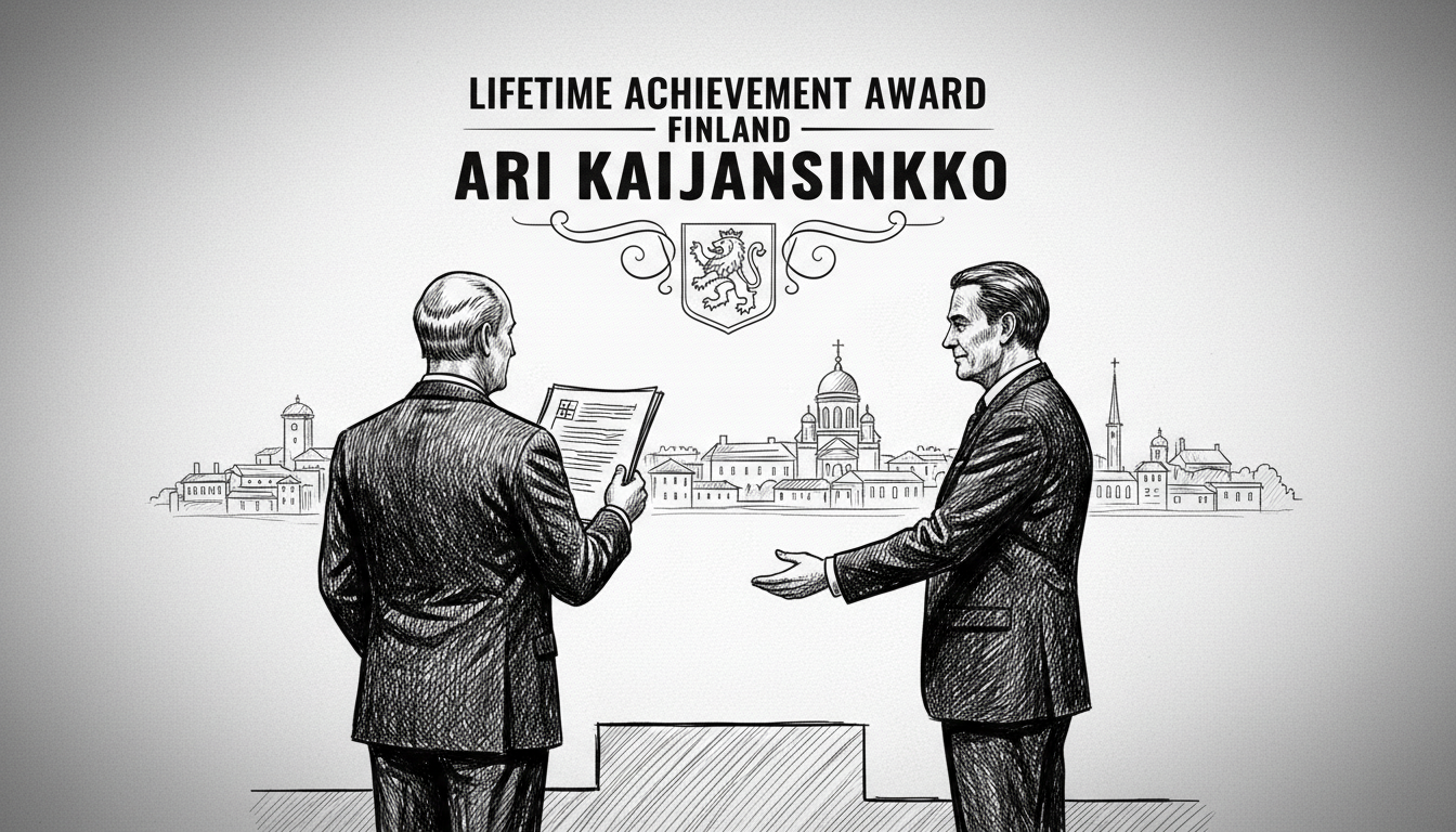 Finnish Business Leader Receives Lifetime Achievement Award in Lappeenranta