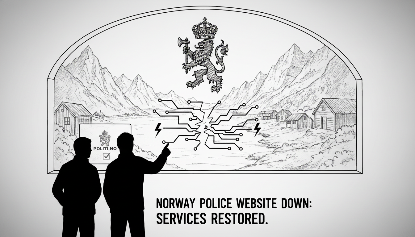Norway Police Website Down: Services Restored