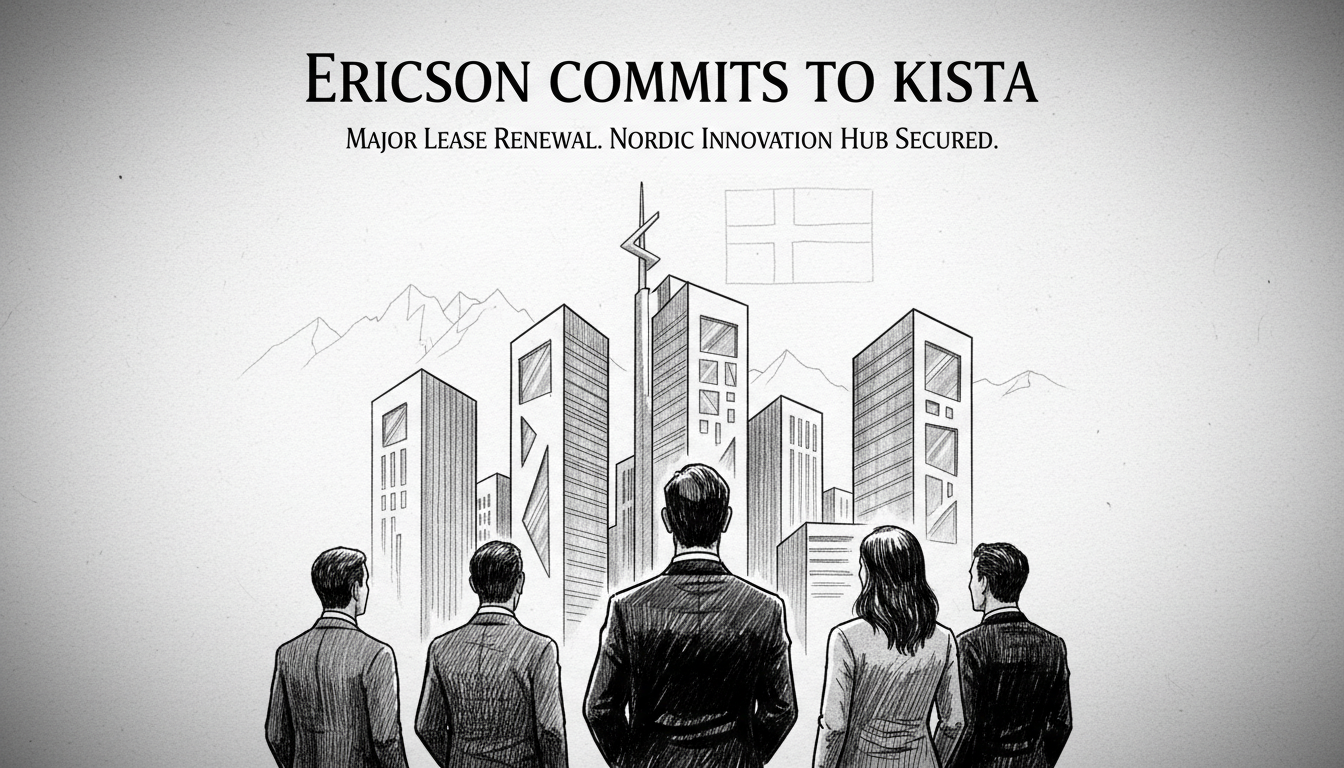 Ericsson Commits to Kista with Major Lease Renewal