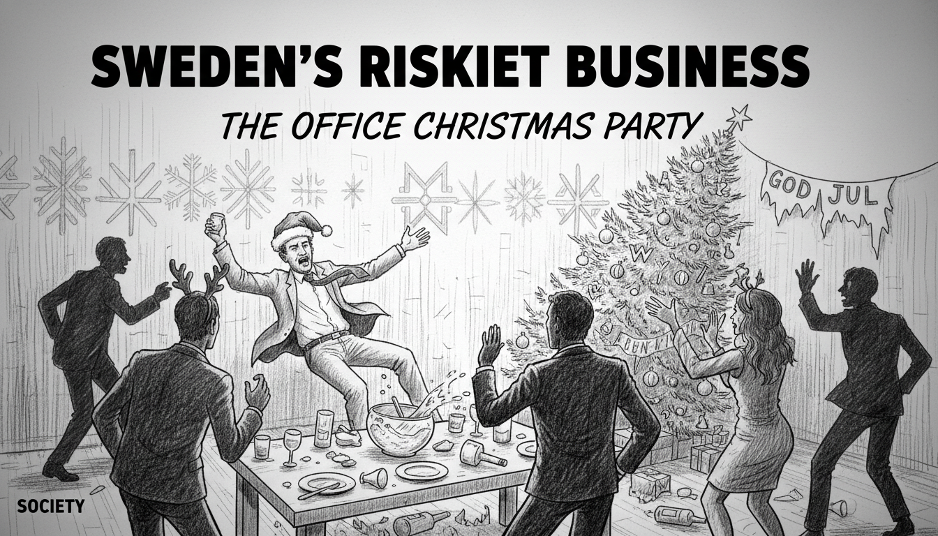 Sweden's Riskiest Business Event: The Office Christmas Party