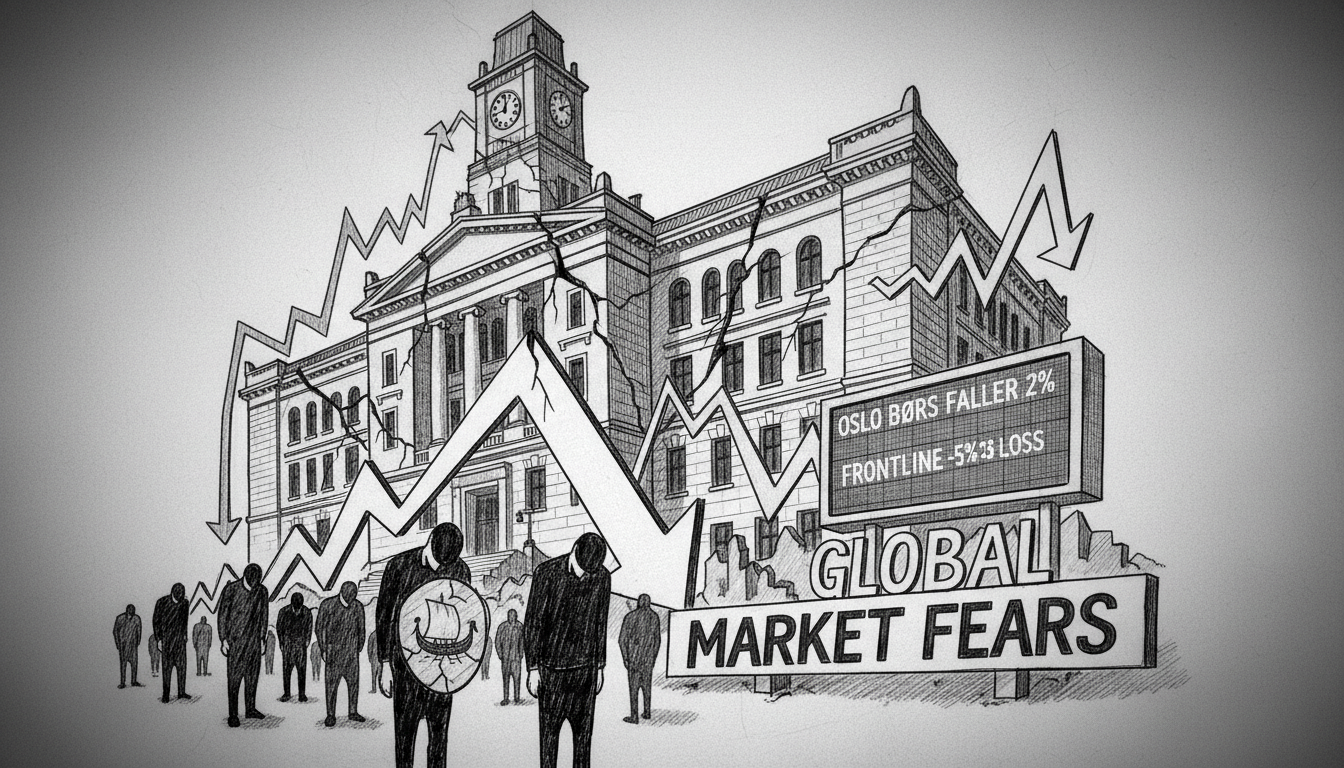 Oslo Stock Exchange Plunges After Opening Amid Global Market Concerns