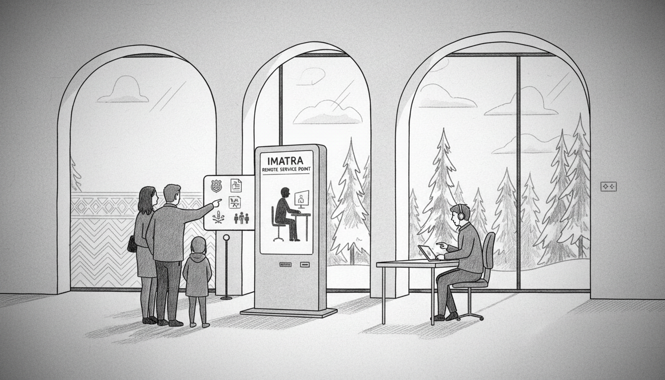 Imatra Remote Service Point Seeks to Bridge Digital Divide in Public Services