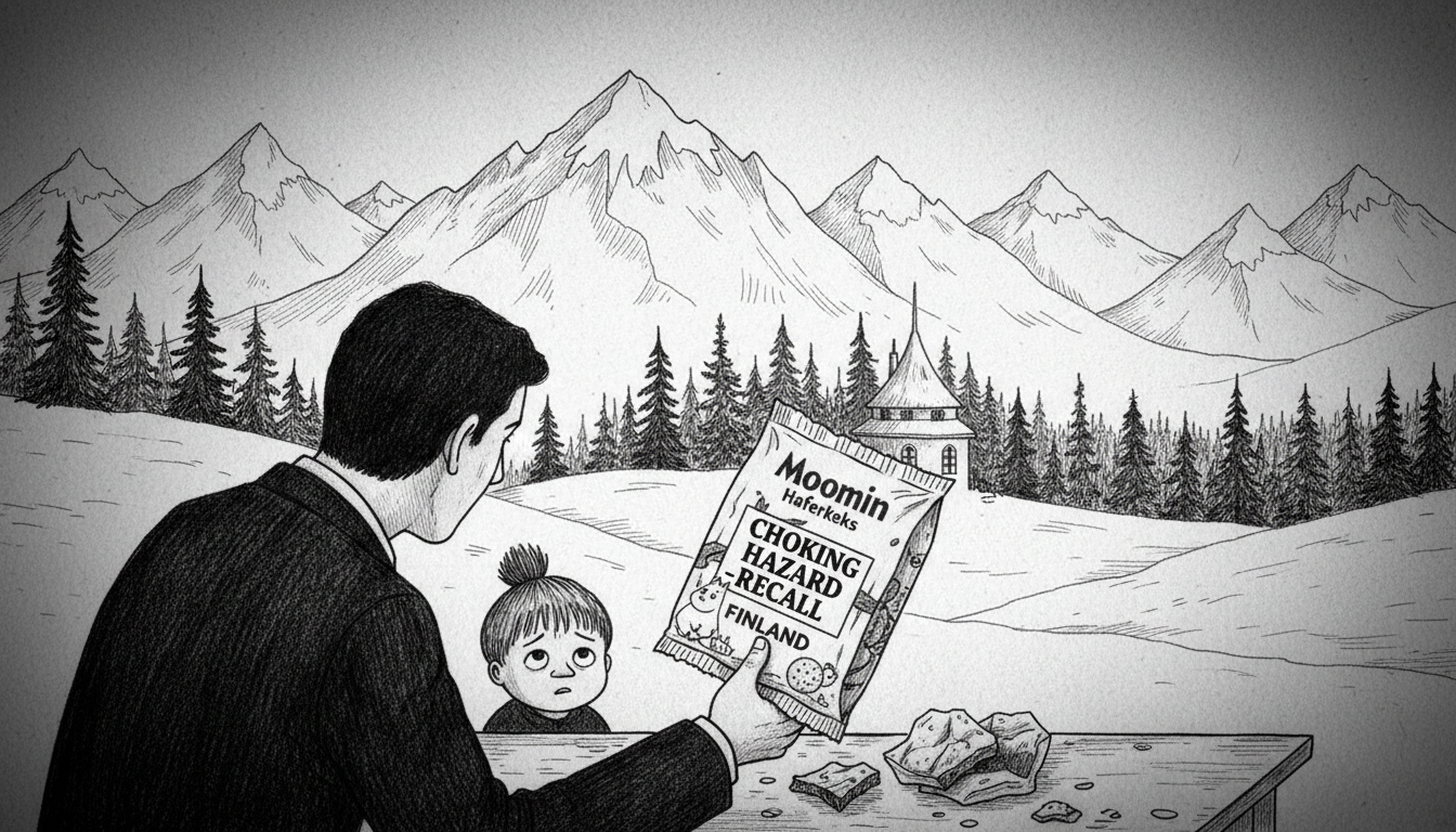 Choking Hazard in Moomin Snacks Prompts Recall