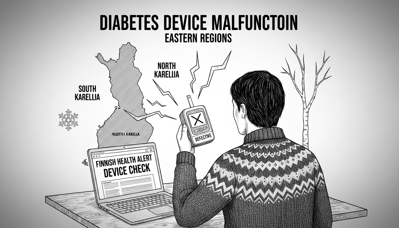 Finnish Health Alert for Diabetes Device Malfunction in Eastern Regions