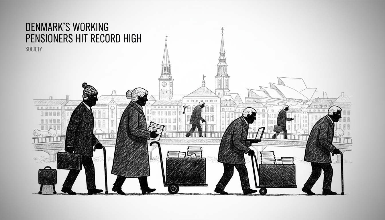 Denmark's Working Pensioners Hit Record High