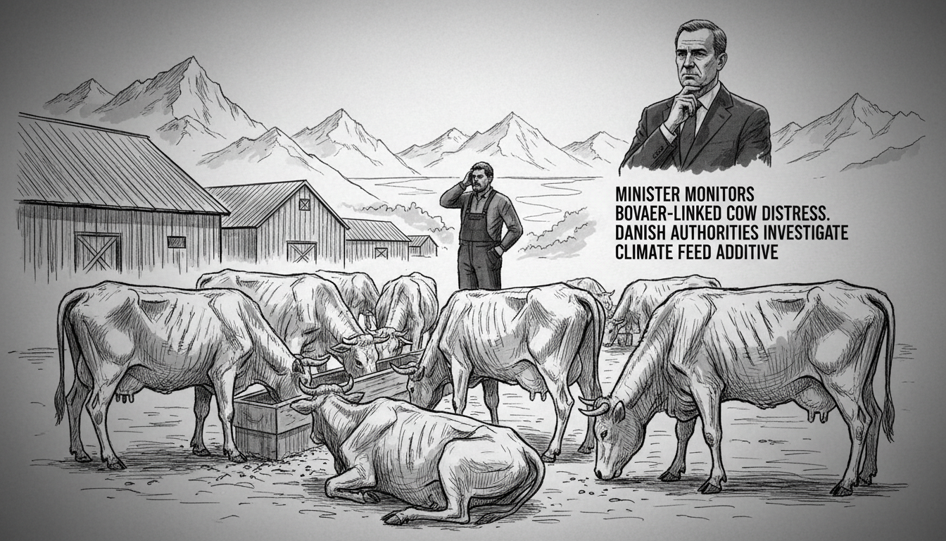 Minister Monitors Cow Welfare Concerns From Feed Additive