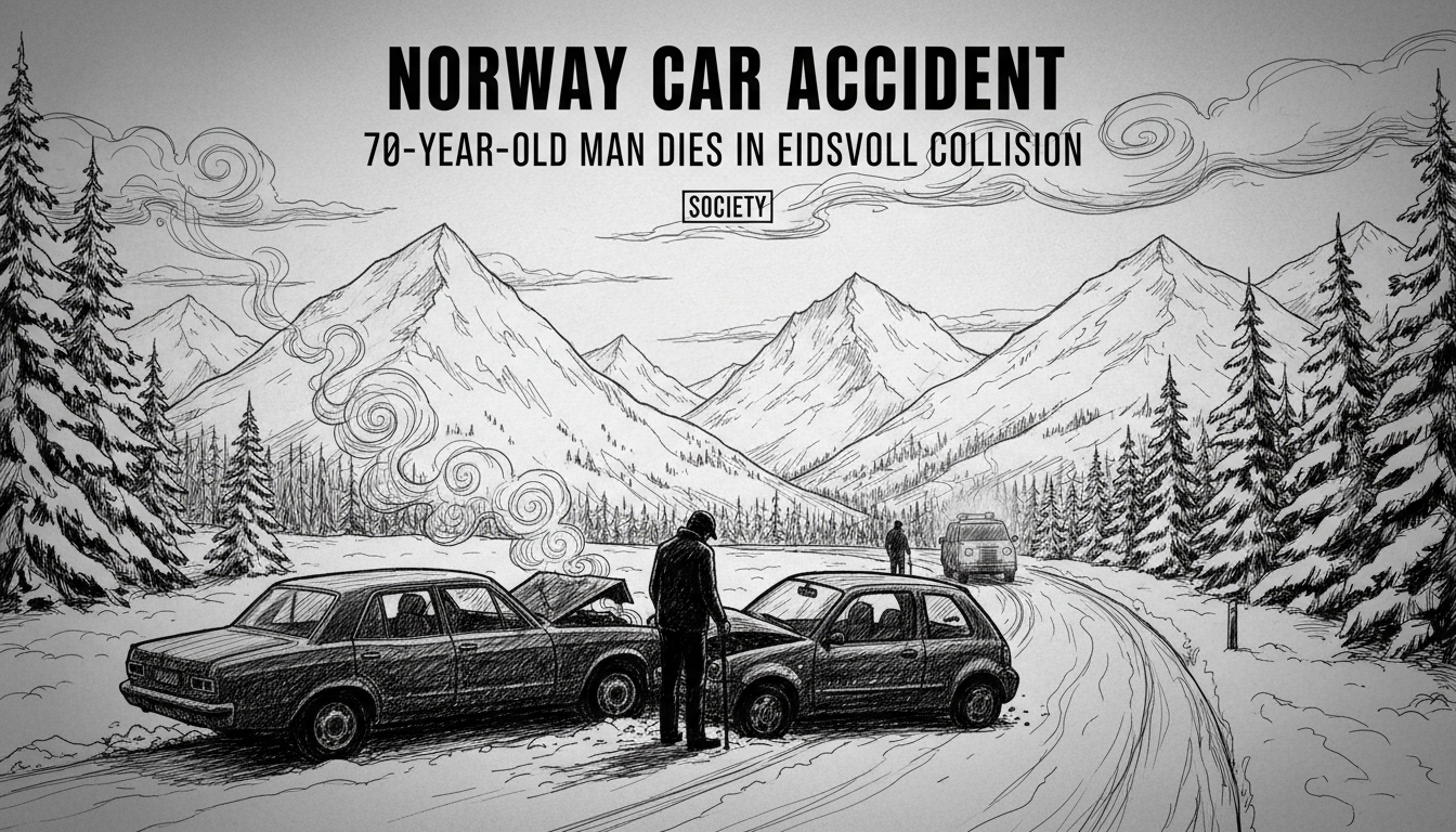 Norway Car Accident: 70-Year-Old Man Dies in Eidsvoll Collision