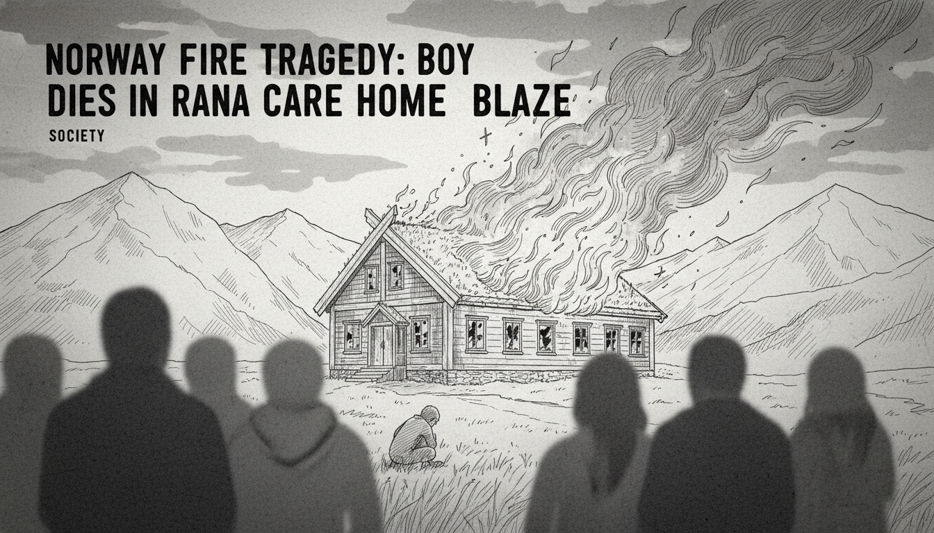 Norway Fire Tragedy: Boy Dies in Rana Care Home Blaze